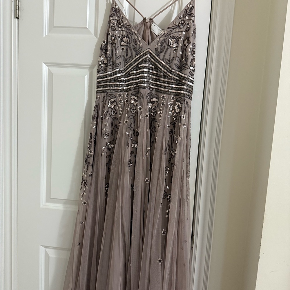 Elegant Embellished Evening Gown